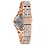 Bulova Women's Swarovski Crystal Quartz Watch with Stainless-Steel Strap