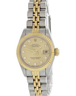 Rolex Datejust Automatic-self-Wind Female Watch 69173 (Certified Pre-Owned)