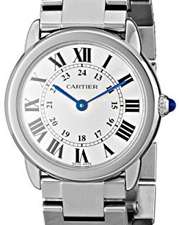 Cartier Women's "Ronde Solo" Stainless Steel Watch with Link Bracelet