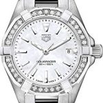 Tag Heuer Aquaracer Diamond White Mother of Pearl Dial Ladies Watch