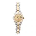Rolex Datejust Mechanical (Automatic) Champagne Dial Womens Watch 69173 (Certified Pre-Owned)