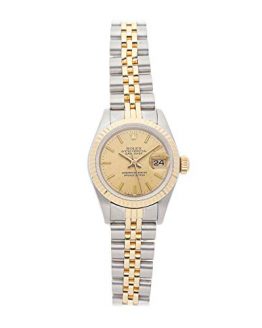 Rolex Datejust Mechanical (Automatic) Champagne Dial Womens Watch 69173 (Certified Pre-Owned)