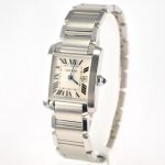Cartier Midsize Tank Francaise Stainless Steel Watch