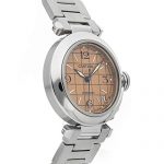 Cartier Pasha Mechanical (Automatic) Salmon/Pink Dial Womens Watch