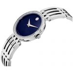Movado Esperanza Quartz Movement Blue Mother Of Pearl Dial Ladies Watch