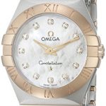 Omega Women's 12320276055002 Constellation Diamond-Accented Stainless Steel and 18k Gold Watch