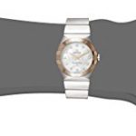 Omega Women's Constellation Diamond-Accented Stainless Steel and 18k Gold Watch
