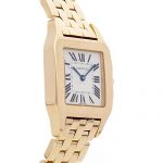 Cartier Santos Quartz (Battery) Silver Dial Womens Watch