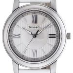 Tiffany & Co. Watch Mark Silver / White Pearl Dial Satin Belt