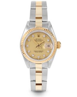 Rolex Datejust Swiss-Automatic Female Watch 69173 (Certified Pre-Owned)