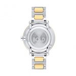 Movado Bold, Stainless Steel Case, Silver Dial, Two Tone Stainless Steel Bracelet, Women, 3600519