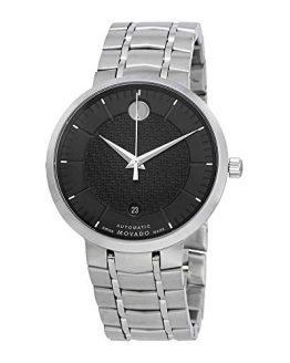 Movado Automatic Black Dial Mens Watch