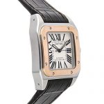 Certified Pre-Owned Cartier Santos W20107X7: Stainless Steel Mechanical Elegance