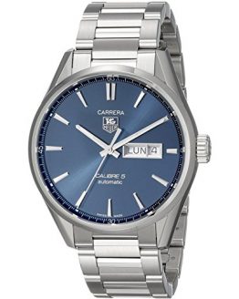 TAG Heuer Men's Carrera Analog Display Swiss Automatic Silver Watch