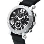 Tiffany & Co. Wristwatch Atlaschrono Alligator Leather Belt