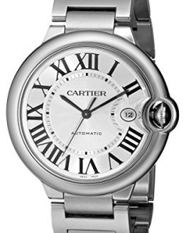 Cartier Men's Ballon Bleu Stainless Steel Automatic Watch