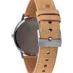 Movado FACE, Grey Ion-Plated Stainless Steel Case, Grey Dial
