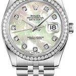 Women's Rolex Datejust 36 Diamond Luxury Watch (Reference: 116244)
