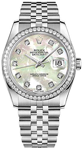 Women's Rolex Datejust 36 Diamond Luxury Watch (Reference: 116244)
