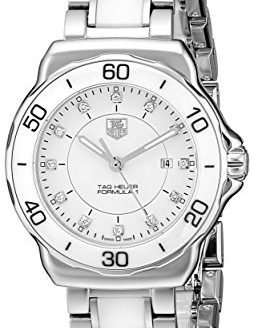 Tag Heuer Women's Formula 1 Stainless Steel Sport Watch with Diamonds