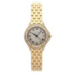 Cartier Cougar Quartz (Battery) Silver Dial Womens Watch