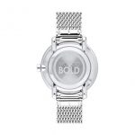 Movado Bold, Stainless Steel Case, Silver Dial, Stainless Steel Mesh Bracelet, Women, 3600579