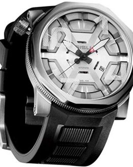 SISU Bravado A8 Swiss Automatic Men's Watch, Cage Dial