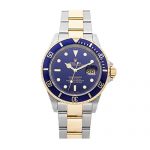 Rolex Submariner Mechanical (Automatic) Blue Dial Mens Watch 16613 (Certified Pre-Owned)