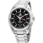 Omega Seamaster Aqua Terra GMT Automatic Black Dial Stainless Steel