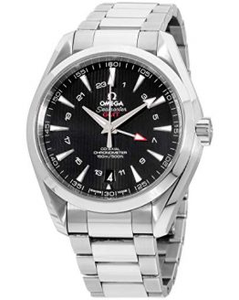 Omega Seamaster Aqua Terra GMT Automatic Black Dial Stainless Steel