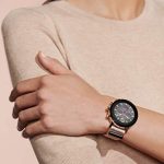 Movado Connect 2.0 Unisex Powered with Wear OS by Google Stainless Steel and Pink