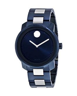 Movado Bold Blue Dial Mens Watch 3600422