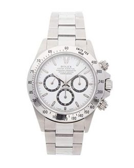 Rolex Daytona Mechanical (Automatic) White Dial Mens Watch 16520 (Certified Pre-Owned)