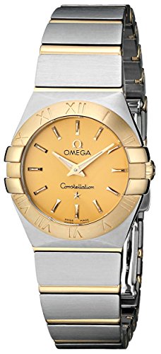 Omega Women's 123.20.24.60.08.001 Constellation Champagne Dial Watch