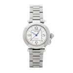 Cartier Pasha Mechanical (Automatic) White Dial Mens Watch