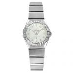 Omega Constellation 123.15.24.60.55.002 24mm Steel Diamonds Luxury Watch