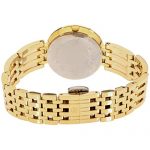 Movado Esperanza 607233 Quartz Ladies Watch – Diamond Green Mother of Pearl Dial in Gold Stainless Steel