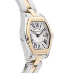 Cartier Roadster Quartz (Battery) Silver Dial Mens Watch