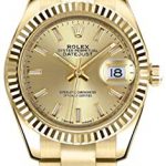 Rolex Lady-Datejust 26 Yellow Gold Women's Luxury Watch 179178