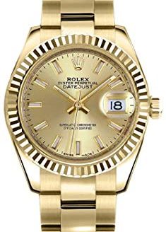 Rolex Lady-Datejust 26 Yellow Gold Women's Luxury Watch 179178