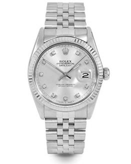 Rolex Datejust Swiss-Automatic Male Watch 16014 (Certified Pre-Owned)