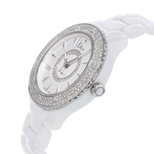 New Ladies Christian Dior VIII Huit Eight Automatic Ceramic Watch SALE ...