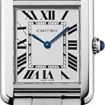 Cartier Women's "Tank Solo" Stainless Steel Dress Watch