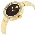 Movado Bold Quartz Movement Brown Dial Ladies Watch 3600282