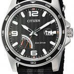 Citizen Men's Eco-Drive Stainless Steel Quartz Nylon Strap