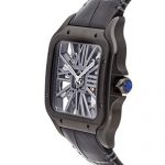 Cartier Santos Mechanical (Hand-Winding) Skeletonized Dial Mens Watch