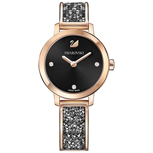 Swarovski Cosmic Rock Watch 5376068 Black dial Rose Gold Tone Swarovski Cosmic Rock Watch Black dial Rose Gold Tone