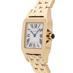 Cartier Santos Quartz (Battery) Silver Dial Womens Watch