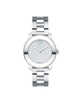 Movado Bold, Stainless Steel Case, Silver Dial, Stainless Steel Bracelet, Women, 3600568