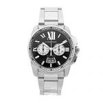 Cartier Calibre de Cartier Mechanical (Automatic) Black Dial Mens Watch